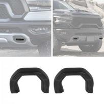 TPE Priekinio Buferio Vilkimo Kablys Priekabos Dangtelio Apdaila + Dodge Ram 1500 TRX raudona