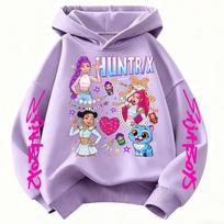 Autumn Anime K Pop Demon Hunters Hoodie Harajuku Hip Hop Pullover Top Sweatshirt Sportswear Fashion Y2k Clothing 110