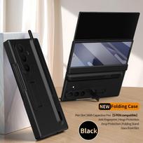 With Touch Pen For Samsung Galaxy Z Trifold Case Hinge Armor Shockproof Magnetic Kickstand  Full Protection Folding For Galaxy Z Fold 7 6 5 4 3 Cover Samsung Galaxy Z Fold 7 juoda