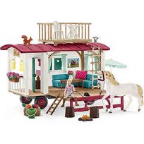 Schleich Horse Club caravan for secret club meetings, toy figure 42593