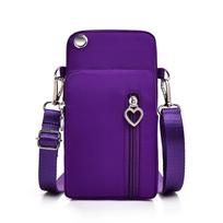 Unisex Moterų Vyriškas Krepšys Crossbody Krepšys Neperšlampamas Kišeninis Mobilus Mobilusis Telefonas Pinigai Mini Mažas Krepšys Kasdienis krepšys ant peties bordinė