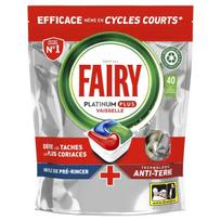 Indaplovių kapsulės FAIRY Platinum Plus Anti-Terne, 40 vnt.
