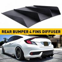 Subaru WRX STI Automobilio Galinis Difuzorius Bamperis 4 F Spoileris Apatinis Skirstytuvas