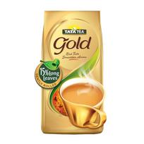 Tata Tea Gold Premium Assam arbatos su švelniai susuktais aromatingais ilgais lapeliais, sodri ir aromatinga Chai, Juodoji arbata 500G