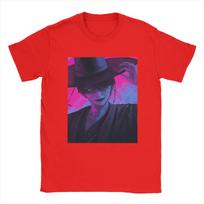Men's T-Shirt Jinu KPop Hunters Demon  Boy Vintage Pure Cotton Tee Shirt Short Sleeve  T Shirt Crewneck Clothing New Arrival S