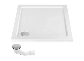 Dušo padėklas Rea Savoy White, REA-K1906, 80x80 cm