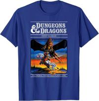 Dungeons and Dragons Vintage Expert Rulebook T-Shirt M