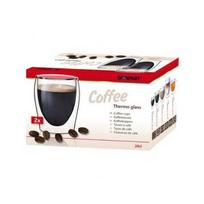Scanpart CAFFEE dvigubo stiklo stiklinės 2 x 175 ml