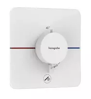 Hansgrohe ShowerSelect Comfort - potinkinis termostatinis maišytuvas, matinės baltos spalvos 15589700