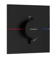Hansgrohe ShowerSelect Comfort - potinkinis termostatinis maišytuvas, matinės juodos spalvos 15574670