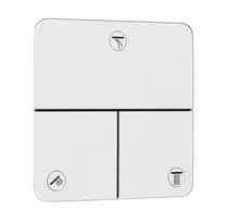 Hansgrohe ShowerSelect Comfort potinkinis maišytuvo vožtuvas, 3 išleidimo angoms, matinės baltos spalvos, 15587700