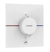 Hansgrohe ShowerSelect Comfort - potinkinis termostatinis maišytuvas, matinės baltos spalvos 15575700