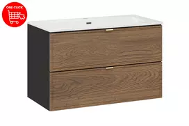 Baldų komplektas 80 cm su praustuvu SKY komplektas-tc 80 cm um sky