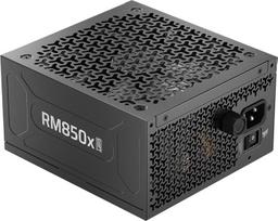 "Corsair RM850x Shift (2025)" visiškai modulinis ATX maitinimo šaltinis - modulinė šoninė sąsaja, 12V 2x6 laidai, ATX 3.1 ir PCIe 5.1, ventiliatoriaus greitis, 105°C kondensatoriai, "Cybenetics Gold" - juodas
