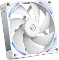 "NZXT F140X" našumo ventiliatorius - 140 mm PWM RGB kompiuterio korpuso ventiliatorius - didžiausias oro srautas ir statinis slėgis - LCP rėmas ir sparneliai - magnetinis dinaminis guolis - 30 mm storio - baltos spalvos