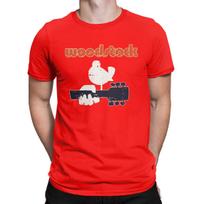 Woodstock 1969 Marškinėliai Vyriški Grynos Medvilnės Laisvalaikio Marškinėliai Apvalia Kaklo Iškirpte Marškinėliai Trumpomis Rankovėmis Viršutiniai Drabužiai Originalūs S