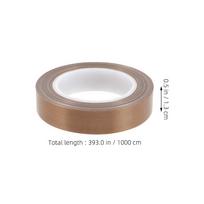1 ritinėlis PTFE juostos 25 mm pločio karščiui atspari izoliacinė sandarinimo juosta vakuuminio sandariklio maistinė atsarginė rankinio sandariklio juostelė