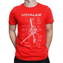 Men's Voyager Program Interstellar Spaceship T Shirt Sci Fi 100% Cotton Clothing Short Sleeve O Neck Tee Shirt Summer T-Shirt S