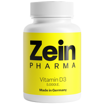 ZEIN PHARMA, Vitaminas D3, 5000 TV, 90 kapsulių