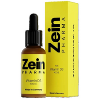ZEIN PHARMA, Vitaminas D3 vaikams, geriamieji lašai, 400 TV, 10 ml