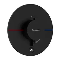 Hansgrohe ShowerSelect Comfort - potinkinis termostatinis maišytuvas, matinės juodos spalvos 15562670