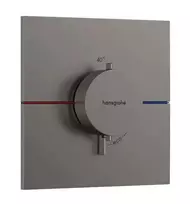Hansgrohe ShowerSelect Comfort - potinkinis termostatinis maišytuvas, šlifuoto juodo chromo spalvos 15574340