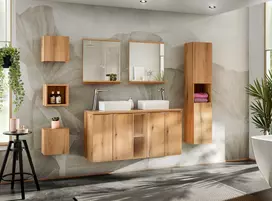 Po stalviršiu montuojama spintelė 20 cm NOVA OAK 81-20-39