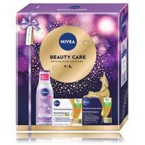 Nivea Beauty Care rinkinys veidui (apsauginis dieninis kremas 50 ml. + naktinis kremas 50 ml. + micelinis vanduo 200 ml.) - 1 vnt.