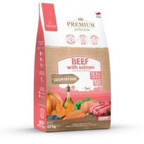 Pokusa Premium Selection Puppy, jautiena ir lašiša, begrūdis sausas pašaras šuniukams, 12kg
