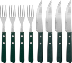 Nicolas Vahe Steiko įrankių rinkinys NVSteak, žalias, 8 dalių