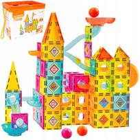 Magnetinis konstruktorius su laikymo dėžute „Magnetic Blocks”, 139 det.