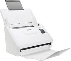 "Avision AD340GN" - A4 - dvipusis dokumentų skeneris | 40 psl./80 psl. per minutę | 50 puslapių ADF | USB 3.2 | Ethernet | Skenuoja iki 600 cm ilgio dokumentus | ISIS tvarkyklė, Twain, balta