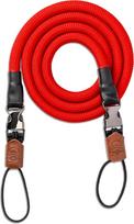 "C-Rope" fotoaparato dirželis "The Climber" laipiojimo virvės dirželis per petį visiems fotoaparatams Rankų darbo Vokietijoje 140 cm ryškiai raudonos spalvos
