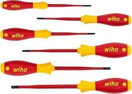 "Wiha" VDE atsuktuvų rinkinys 6 dalių minkštos apdailos elektroninių "Torx" atsuktuvų rinkinys slimFix BO