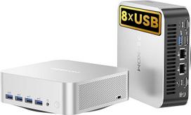 GEEKOM AI mini kompiuteris "A8 Max" su "AMD Ryzen 9 8945HS" 32GB RAM 1 TB SSD