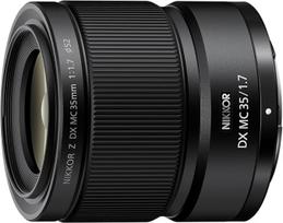Nikon Nikkor Z DX MC 35 mm f/1.7 (ryškus makroobjektyvas nuotraukoms ir vaizdo įrašams, 220 g šviesos)
