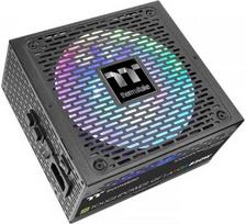 Thermaltake Toughpower GF1 850W ARGB PC ATX maitinimo šaltinis 80-Plus Gold, visiškai modulinis, tylus, 140 ventiliatorių, sertifikuotas ES, juodas
