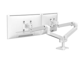 Ergotron LX Pro - Befestigungskit (Doppelarm) - für 2 LCD-Displays - side-by-side - Aluminium - weiß - Bildschirmgröße: bis zu 68,6 cm (bis zu 27 Zoll) (45-686-290)