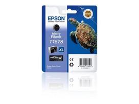 Epson T1578 - 25,9 ml - XL - mattschwarz - original - Blisterverpackung - Tintenpatrone - für Stylus Photo R3000 (C13T15784N10)