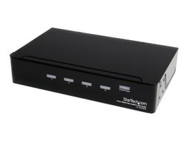 StarTech.com 4 Port High-Speed-HDMI Video Splitter mit Audio bis 15,0m- Video-Verteiler - 4 x HDMI + 4 x Audio - Desktop (ST124HDMI2)