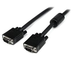 StarTech.com VGA Monitorkabel - Koaxial HD15 Video Kabel - St/St - VGA-Kabel - HD-15 (M) - HD-15 (M) - 25,0m - geformt - Schwarz (MXTMMHQ25M)