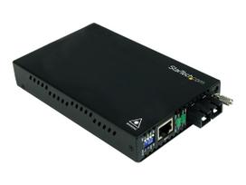 StarTech.com LWL / Glasfaser Medienkonverter - 10/100Mbit/s Ethernet Medien Konverter SC 30 km - 200Mbit/Sek - 10Base-T - SC - verkabelt - 600 g - 95 x 160 x 20 mm (ET90110SM302)