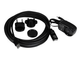 StarTech.com USB2.0 Active Extension Cable - M/F - USB-Verlängerungskabel - USB Typ A, 4-polig (M) - USB Typ A, 4-polig (W) - 5,0m (USB / USB2.0) - aktives Kabel (Signalregenerierung) - Schwarz (USB2AAEXT5M)