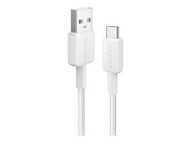 Anker 322 - USB-Kabel - USB (M) zu 24 pin USB-C (M)  3 A - 1,83 m - weiß (A81H6H21)