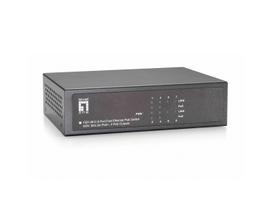 8-Port Fast Ethernet PoE+ Switch, 4x FE PoE+, + 4x FE (65W) Hersteller: LEVELONE (FEP-0812)