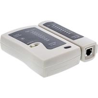InLine® Tester for RJ45 Cables and Connectors with 9 control LEDs