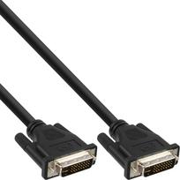 InLine® DVI-I Kabel, digital/analog, 24+5 St/St, Dual Link, ohne Ferritte, 1,8m (17791A)