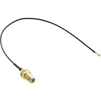 InLine® WLAN Adapterkabel, R-SMA Buchse auf U.FL Stecker, 20cm, für AVM Fritz-Box (40835B)