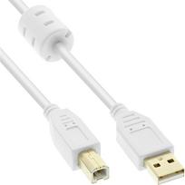 InLine 34550W - USB A - USB B - Männlich/männlich - Gerade - Gerade - Gold (34550W)