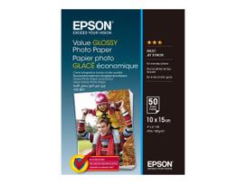Epson Value - Fotopapier, glänzend - 100 x 150 mm - 183 g/m² - 50 Blatt - für EcoTank ET-3600 (C13S400038)